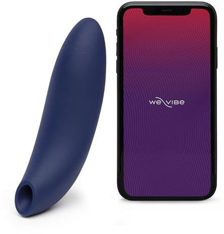 We-Vibe Melt Klitoris-Sauger für Paare - Klitoris Vibrator mit 12 Intensitätsstufen - Wasserdichter Druckwellenvibrator - App-kompatibel - Aufladbares Sexspielzeug für Frauen - Midnight Blue