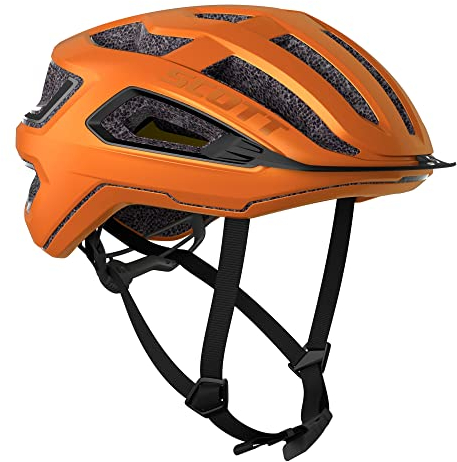 Scott Arx Plus MIPS Rennrad Fahrrad Helm orange 2025: Größe: M (55-59cm)