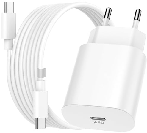 Chargeur USB C Rapide 25W,Prise avec 2M Câble Type C pour Samsung Galaxy S23 Ultra/S23/S22/S21/S20/A13/A53 5G,Secteur C Chargeur Rapide pour Samsung