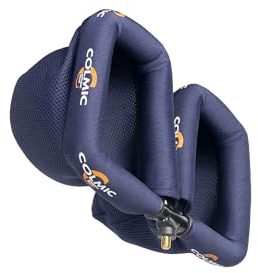 Colmic Rete Doppia Pinocchio con Gomma, Retino Roubaisienne, Blu, Plastica, Neoprene, 110 dB, Clacson per Veicoli