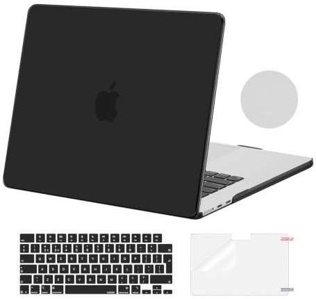 MOSISO Kompatibel mit MacBook Air 15 Zoll Hülle M5 M4 M3 M2 2026 2025-2023