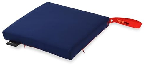 heatme Classic Akku Heizkissen – 40x40 cm, Akkubetrieben, Wiederaufladbar, Kabelloses Wärmekissen für Indoor & Outdoor Nutzung, Komfortabel und Energiesparend (HM-CL-08)