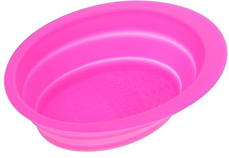 Healeved 2pcs Makeup Sponge Cleaner Brush Cleansing Pad Brush Rinsing Mat Makeup Cleaner Mat Washer for Beauty Salon