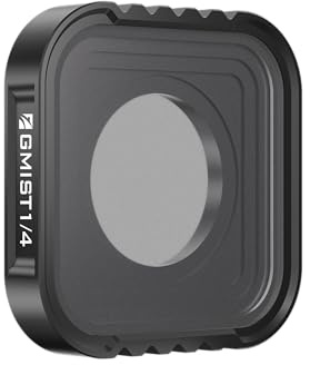 Freewell Black Glow Mist 1/4 Filter für GoPro Hero13/12/10/11/9 Black | Cinematic Light Diffusion & Highlight Reduction