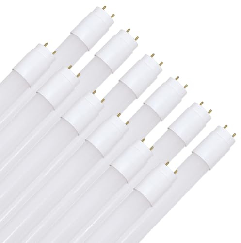 NCC-Licht 10 x LED Röhre 150cm 22W/865 G13 Tageslichtweiß 6500K, Ersatz für 58W T8 Leuchtstoffröhre für KVG mit Starter