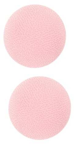 YARNOW 2 Stücke Faszienball Fitness Muskelball Fußball Roller Schulter Fußmassagegerät Ball Roller Tiefengewebemassagegerät Hand Rosa Eva