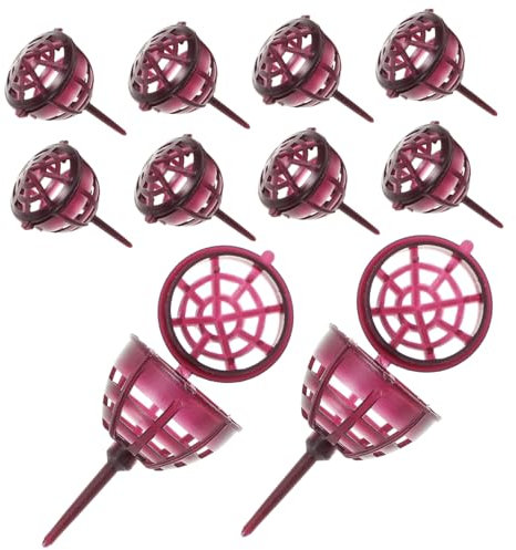 Abaodam Lot de 10 Paniers à Engrais pour Bonsaï, Conteneur de Fertilisation en Plastique, Réutilisable, pour Jardinage et Fleurs