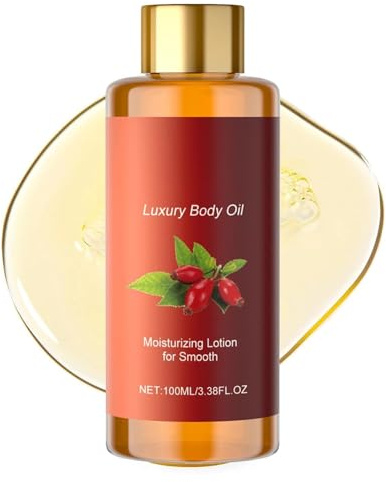 Glow Remedy Oil Skin Tightening & Magic Body Oil, Deep Moisturizing & Firming Body Lotion with Coconut & Rosehip, Collagen Lifting, Nourishing for Smooth, Ideal for Women After Shower