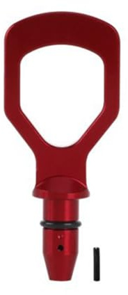 WATERBELINE Maniglia solida, asta di livello per olio auto, in alluminio, 5 mm, adatta per la maggior parte dei modelli di auto, ricambio per maniglia di estrazione dell'olio motore