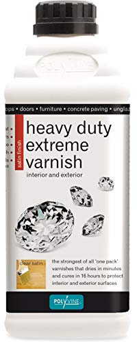 Polyvine Heavy Duty Extreme Varnish Satin 1L