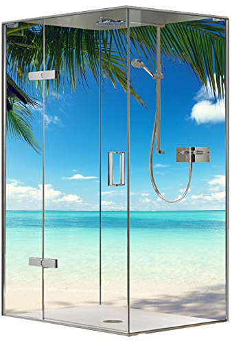 Original FLYERANDPRINT - SHOWER-PLATE, Alu-Dipond, OHNE FUGEN, Fliesenersatz, Duschrückwand, Wunschmaß, Dusche, Bad, Wandverkleidung, Wandverkleidung,DS-17-09 (Set mit 2 Platten, 90 x 200 cm)
