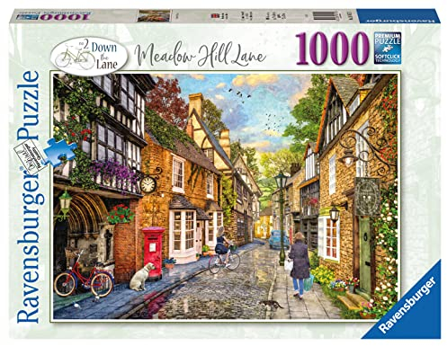 Ravensburger Puzzle 2D 1000 elementów: Meadow Hill Lane, Stary Design