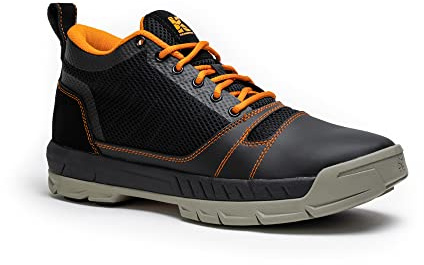 Kujo Yardwear | Yard Shoe | Water Resistant and Slip Resistant | Breathable Outdoor Shoe –Black/Orange