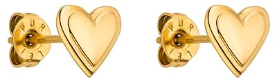 Purelei Secret Love Ohrringe – Elegante, verspielte Ohrstecker – Edelstahl – Schöne Damenohrringe in Herzform – Hawaiianisch inspiriert & wasserfest