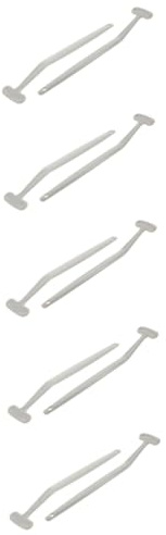 Beavorty 10 Pezzi Pulisci-lingua Pulisci Lingua Portatili Spazzolino Per Pulire La Lingua Spatola Di Plastica Lingua Orale Spazzolino Da Denti Per Adulti Infantile Pp Portatile Forniture