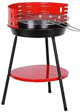 Barbacoa redonda 3 pies + bandeja 34 cm