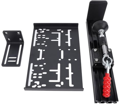 Xiuganpo PC USB Simulator Shifter Handbremse, Einstellbare PC-Rennspiel-USB-Handbremse und Rennsimulator-Schalthebel, Schnellspanner-Tischmontage-Klemmsatz Als Ersatz für G Driving Force