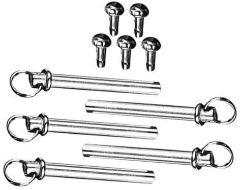 HOMOCONO 5sätze Ventilatorniete Metall Faltventilatorwelle Ersatz Reparatur Zubehör Handventilator Wellenniete Befestigungselemente Reparaturset
