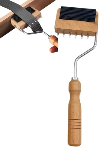 Tensor de correas para correas, herramienta tensor de cinchas, palanca de tapicería, extractor de reparación de tapicería, palanca de reparación de cuello de jirafa, accesorios con palanca de cuello