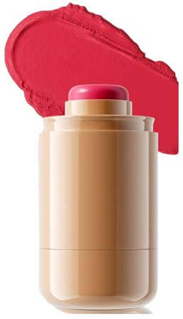 Blush Stick - Für Wangen, Lippen Und Augen Verwendet Mehrzweckpfirsich Blush Stick, Langlebige, Feuchtigkeitsspendende Formel, Schminke Essence Leichte Und Nicht Fettige Hautfarbe (#3)