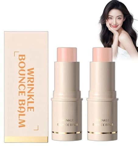 Wrinkle Bounce Balm, anti-rynk fuktbalsam, fuktgivande kräm primer för ansiktet, kroppsbalsampinne för daglig återfuktning av ansikte, ögon