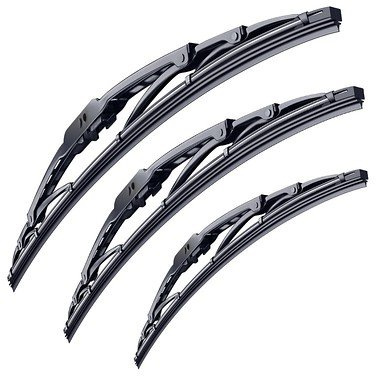 XtremeAuto Front/Rear Window Windscreen Replacement Wiper Blades Agila 2008-2014