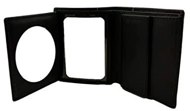 Piel Cabrera Cartera de Policia Local con Monedero Interior Mod. 800