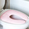Jool Baby Folding Travel Potty Seat for Girls, Fits Round & Oval Toilets, Non-Slip Suction Cups, Includes Free Travel Bag (Pink)