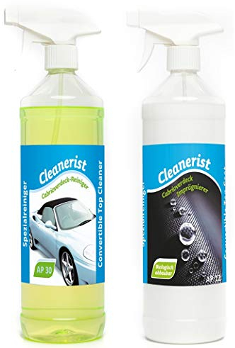 Cleanerist 1 + 1 litro Cabrioverdeck impregnante I Sigillante I Pulizia I Cura Set I Cabriodach I per copertura in tessuto, pelle, ecopelle e plastica (1 litri/11,95 Euro)