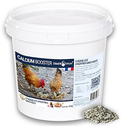 Chick'N Deluxe Calcium Booster 4Kg Gusci Ostrica Galline Ovaiole