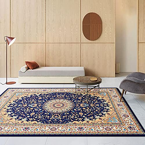 NW Alfombra grande, estilo vintage, diseño abstracto, alfombra de sala de estar, alfombra de felpa, alfombra tradicional, decoración del hogar, 80 x 160 cm