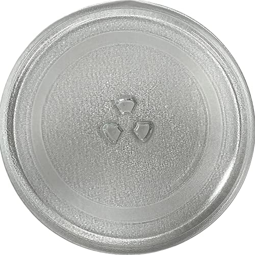 WORDFUN Mikrowellenplatte-Glases-Rund-Universal-Transparent-für Diverse Marken Von Mikrowellenherden, Mikrowelle Drehteller Ersatz, Koppler, Drehring, 245 270 315mm Mikrowelle Glasplatte