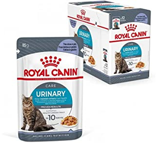 ROYAL CANIN Urinary Care Jelly | 12 x 85 g | Alleinfuttermittel für ausgewachsene Katzen | Feine Stückchen in Gelee