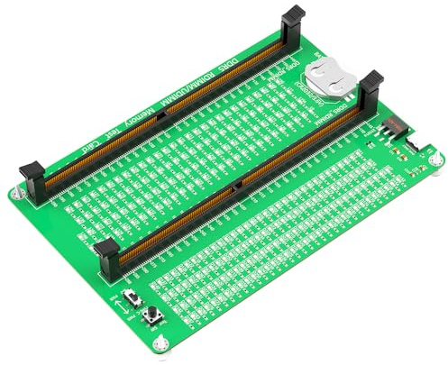 LeHang DDR5 RDIMM/UDIMM Memory Tester, Desktop Computer DDR5 Memory Test Card with LED Indicators for Desktop Computer DDR5 RDIMM/UDIMM Memory