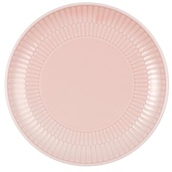 Seltmann Weiden Amina Rosé Brotteller, 16 cm, Runder Beilagenteller mit dezentem Relief-Muster, Spülmaschinen- und Mikrowellenfest, Porzellan, Rosa