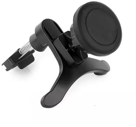 Mr. Gadget's Solutions Soporte magnético para teléfono de coche, ajuste móvil, soporte universal para rejilla de ventilación, rotación de 360° para todos los smartphones y GPS, color negro
