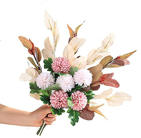 Künstliche Blumenpflanzen, Blumenarrangements zum Selbermachen, künstliche Blumen und Vasen, künstliche Blumen, Simulationsblumen, Wohnzimmereinrichtung, Esstisch, Blumenarrangements, Arrangements,
