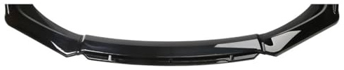 NHBGTARF Auto Frontspoiler Lippe für Audi A4 (MK B9) 2016-2023,Spoilerlippe Frontlippe Frontstoßstangen Diffusor Lip Splitter Protector Auto Zubehör,A-Black