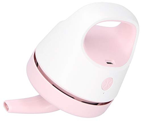 Mini Herramienta de Limpieza Eléctrica de Succión Fuerte, Recolector de Polvo de Migas Portátil, Mini Limpiador de Escritorio con Cuchilla en Espiral Carnival, 2 Niveles (PINK)
