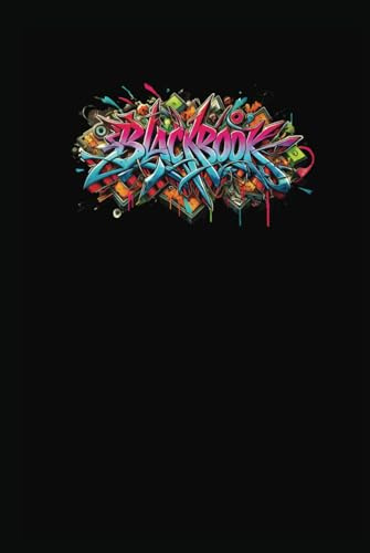 Graffiti Sketchbook Blackbook Skizzenbuch: Graffiti Skizzenbuch für Tags, Pieces, Bombings & Street Art | 110 Seiten Hardcover | Zum Selbstgestalten