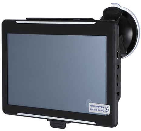 SHINEOFI 7 Inch Truck Gps Navigator Car-mounted Navigation Device with Touch Screen 8gb Storage Fm Radio Europe Maps for Commercial Vehicles
