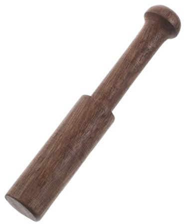 ULTECHNOVO Klangschalenschlägel aus Holz mit Kupferelementen Professioneller Schlägel für Klangschalen zum Spielen Ergonomischer Griff für Sicheren Halt