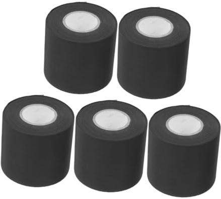 FELTECHELECTR 5 Nastro Termico Ignifugo per Tubi Aria Condizionata Impermeabili Avvolgente Flessibile per Isolamento Canaline Hvac Protezione Termica e Risparmio Energetico