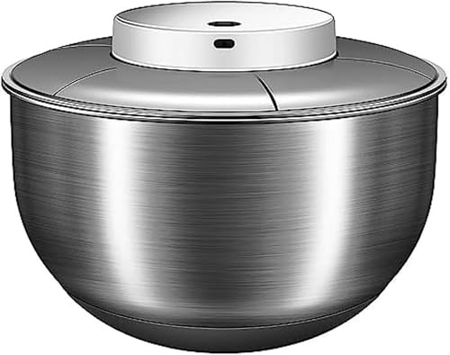 Essoreuse à salade automatique, rechargeable par USB, sèche sans effort les légumes verts et les légumes pour des salades fraîches