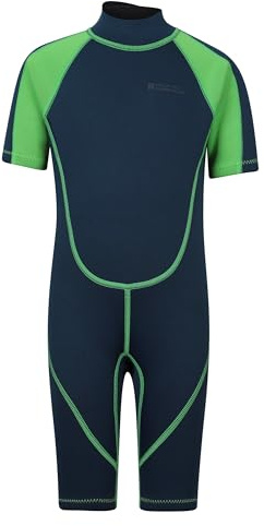 Combinaison de Plongée en Néoprène pour Enfant - Corps: 2.5mm, Fermeture Éclair Glissant Facilement, Filles & Garçons - Printemps été, Natation