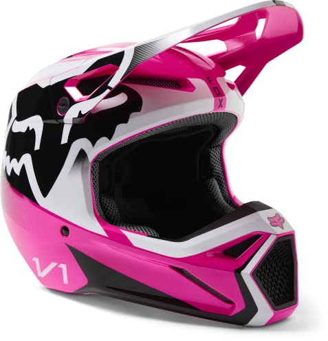 Fox Racing Unisex – Erwachsene Leed Helm, Pink, 2X