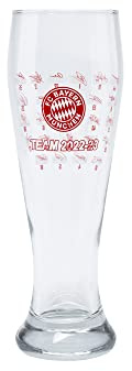FC Bayern München Weißbierglas Signature 2022-23