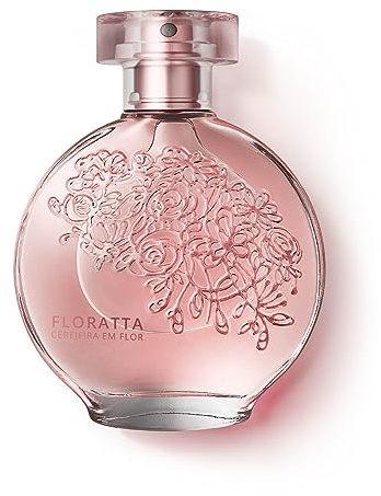 O Boticário | Floratta Flor de Cereza | Eau de Toilette Mujer | 75 ml | Perfume Floriental Frutado con Mandarina, Frutas Silvestres, Albaricoque, Jazmín, Gardenia, Flor de Azahar, Caramelo | Vegana