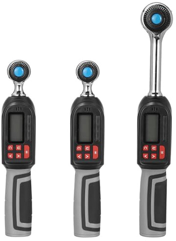 WnewTools 1PCS Short Digital Torque Wrench 0.3-135n.m High Precision Electronic Torque Ratchet Wrench Without Battery