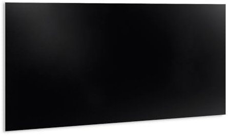 Tulup pour la Cuisine Salle de bains Adhesive Autocollants Muraux PVC Imperméable Panneaux 100x50cm - Couleur noire